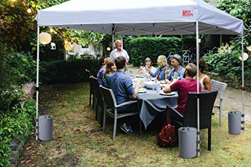 MasterCanopy 4er Set Wassergewichtstaschen Sandsäcke Gewichtstaschen Beingewichte Beschwerer für Pavillon Faltpavillon… – Bild 3