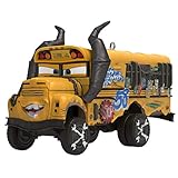 Hallmark Keepsake Christmas Ornament 2019 Year Dated Disney/Pixar Cars 3 Miss Fritter School Bus with Sound