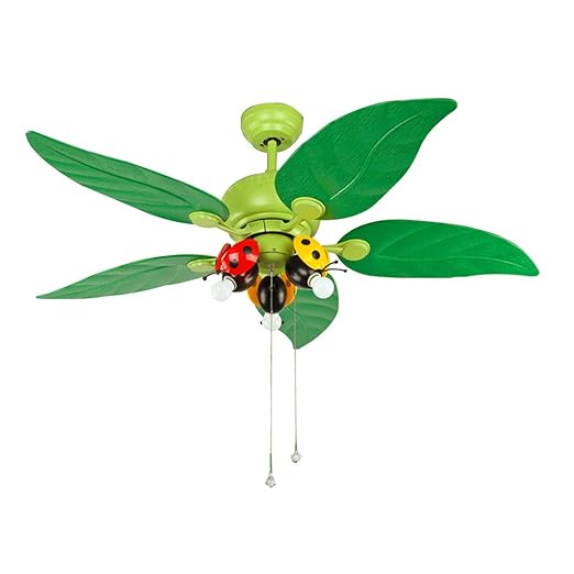 Deckenventilator mit Lichtern, Kinderzimmer Deckenventilator Licht LED