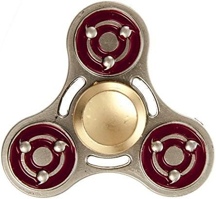 Collectible Ninja Fidget Spinner NEW 2017 Metal High Speed Spinning (Tri-Red)