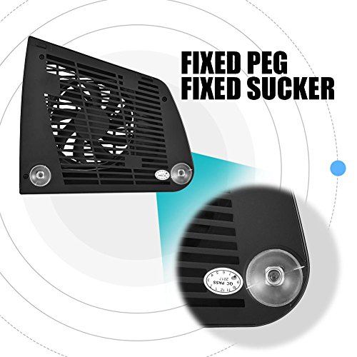Richer-R Mini Cooling Fan Cooler, Cooling Fan Side Heat Exhauster USB Cooler for Microsoft Xbox 360 Slim Console - Thumbnail 4