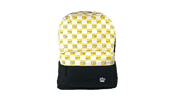 Vans X THE SIMPSONS CHECK EYES BACKPACK MOCHILA AMARILLO VN0A4V44ZZY1 :  Amazon.es: Equipaje
