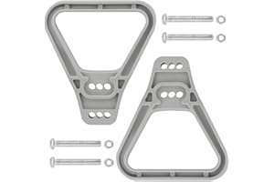 Uddick 175 Amp Battery Quick Disconnect Connector Handles, Grey, 2PC