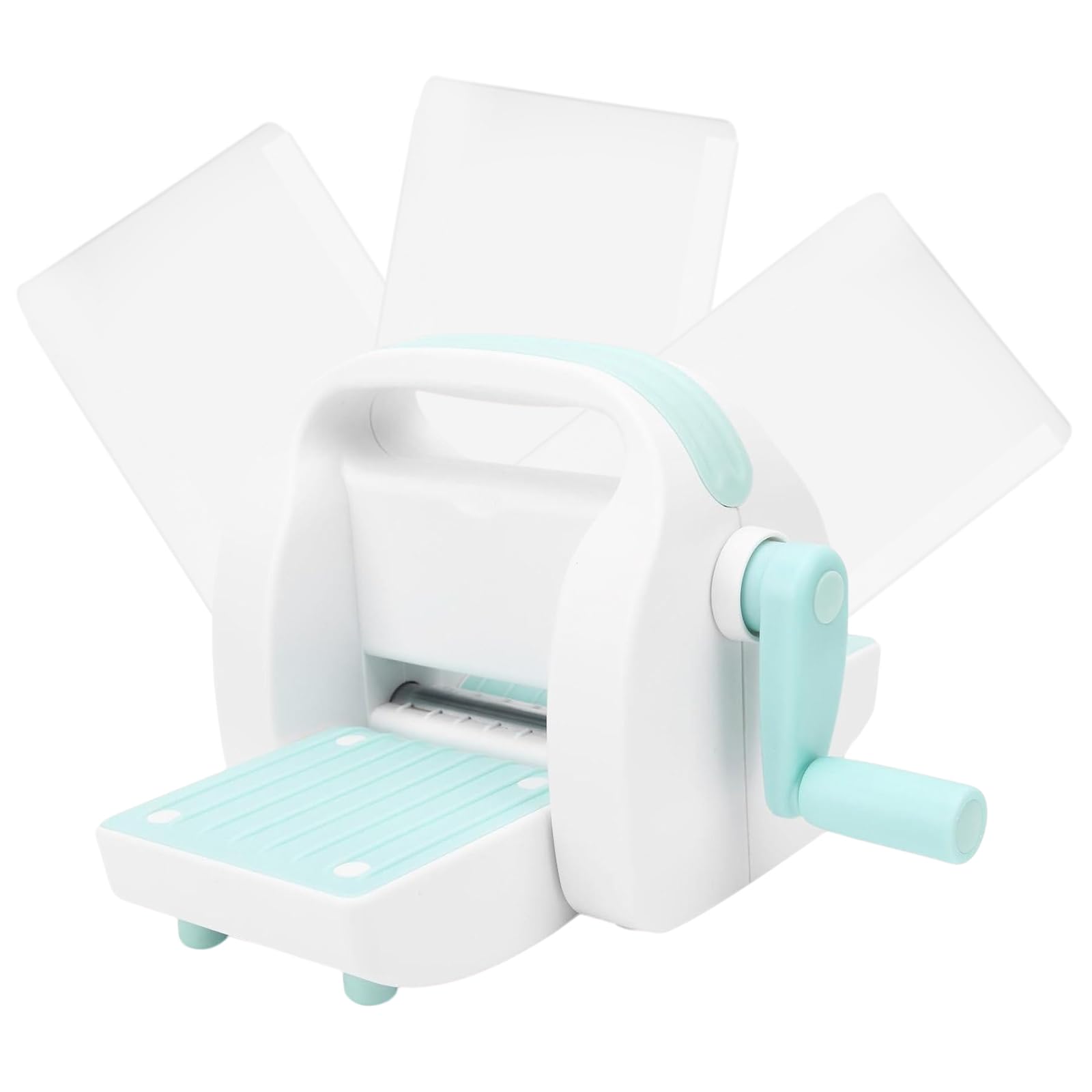 MOUMOUTEN Embossing Paper Machine, Hand Embossing Machine, Mini Manual Die Cutting Embossing Machine for DIY, Die Cutting Machine for Crafting Cardmaking Scrapbooking