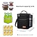 Lifewit Lunch Box for Adult 9L Insulated Large Lunch Bag Leakproof Thermal Bento Bag for Work, Black