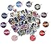 The Original NASA Galaxy Stickers, for Hydro Flask Water Bottle and Laptop Car Bike Vinyl Decals, Best Gift for Kids,Girls,Adult- No-Duplicate Pack