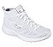 Skechers Women's Burst - Moon Dust, Sneaker, White/Silver, 8.5 US M