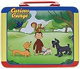 Pressman Toys Curious George Puzzle in Lunchbox Tin (24 Piece)
