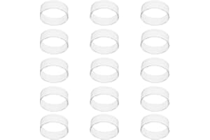 Toyvian 22pcs Egg Display Stand Medium 3.2x1.1cm Decorative Sphere Holder for Easter Eggs and Crystal Balls