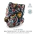 Baby Tooshy Cloth Diaper Covers with Double Gussets. Waterproof, Adjustable & Reusable. One Size for Prefolds/Flats/Inserts. Tigger