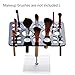 XREXS Makeup Brush Holder, 26 Holes Brush Drying Holder With Beautiful Crystal Clear Acrylic Base, Collapsible Air Drying Tower Cosmetics Brush Tree