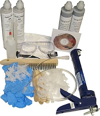 10' DIY Peel-Off Crack Kit-Waterproofs Concrete Foundation and Basement Wall Cracks