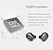Bluetooth Earbuds,QCY Q29Pro Wireless Earbud Mini Dual Earpiece 4.2 Headphones Remarkable Performance Stereo Music Time In-Ear Earphones with Built-in Mic for iphone Samsung Android Phones