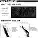 FESHFEN Human Hair Messy Buns, 100% Human Hair Bun Hair Piece Real Hair Extension Wavy Curly Hair Scrunchies Tousled Updo Chignon Hairpieces for Women Girls, Dark Strawberry Blonde