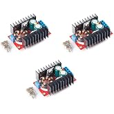 JESSINIE 3PCS 150W DC-DC 10-32V to 12-35V Step Up Boost Converter Adjustable Voltage Regulator Laptop Voltage Charger Board Car Power Supply Board