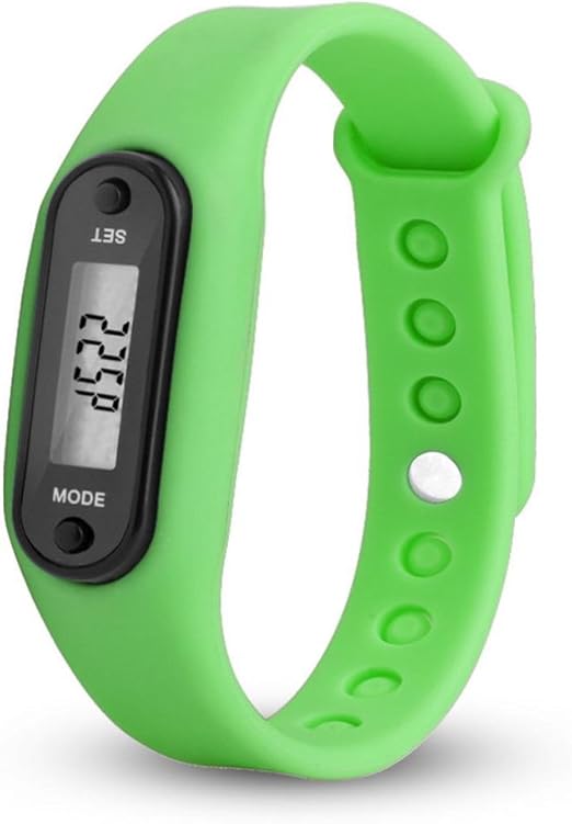 digital watch and pedometer