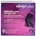 Always Radiant Infinity Regular With Wings Scented Pads 16 Count