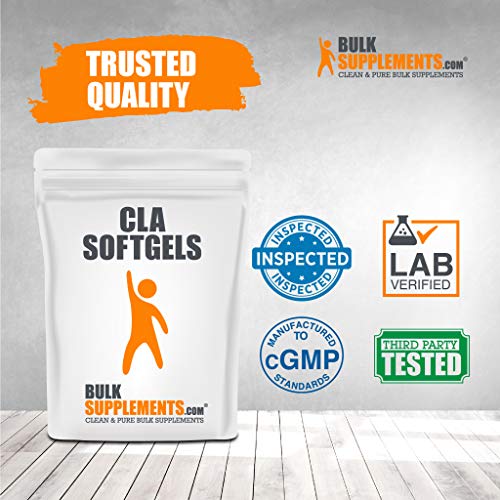 3 BulkSupplements+Softgels+1000mg+Conjugated+Linoleic