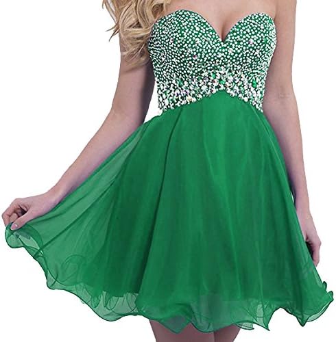 VILAVI Women's A-line Sweetheart 2015 Short Homecoming Dresses 14 Hunter