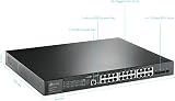 TP-Link SG3428XMP 24 Port Gigabit PoE+ 10GE SFP+ Managed Network Switch view 2