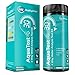 AquaTest 4 Way Pool & Spa Test Strips Tests for Chlorine, Bromine, pH & Alkalinity, Monitor Water Quality Instantly, Easy to Use Water Test Kit, Handy Color Chart, for Swimming Pools & Hot Tubs 100ct