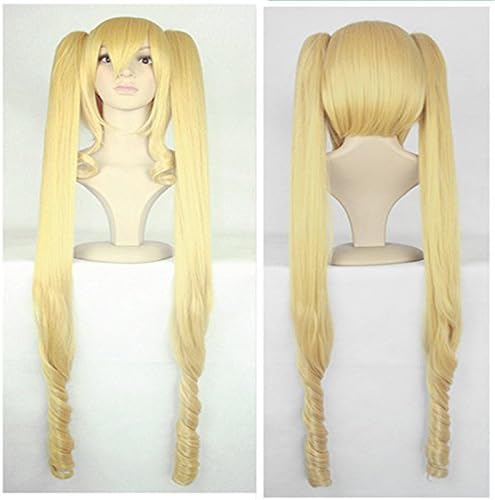 JYWIGS Rozen Maiden Wig Cosplay Anime Costume Figure Hair Rose Wig Cap 2 Clips Set Free Hairnet