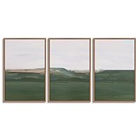 3 Piece Framed Canvas Wall Art Abstract Landscape Canvas Prints Home Artwork Decoration for Living Room,Bedroom - 16