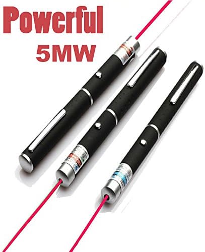 Powerful 5mW Red Laser Pointer Pen Lazer Beam Light Presenter Pen Aiming Sight Laser Sight Use Battery Power