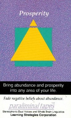 Prosperity: Fade Negative Beliefs About Abundance (Paraliminal Tapes)