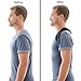 Posture Corrector By RNB | Breathable, Adjustable Back and Clavicle Support Brace | Thicker Padding for Shoulder Comfort, Upper and Lower Core Stability