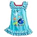 Disney Store Girls Finding Dory Nemo Short Sleeve Blue Bubble Night Gown (5/6)