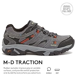 HI-TEC Apex Lite Low WP Waterproof Hiking Shoes for