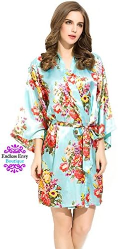 Endless Envy Bridesmaids Robes Floral Wedding Bride