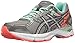 ASICS Women's Gel-Exalt 3 Running Shoe, Carbon/Silver/Flash Coral, 9 M US