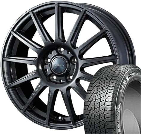 Amazon 215 55r17 Continental North Contact Nc6 スタッドレス Weds Velva Igor Dm 17インチ スタッドレス ホイール4本セット レクサスhs 10系 アベンシス 270系 エスティマ 50系 カムリ 70 50 40系 クラウン 210 0 180系 4ポットキャリパー車除く