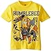 Transformers Little Boys Short Sleeve T-Shirt Shirt, Yellow, 4