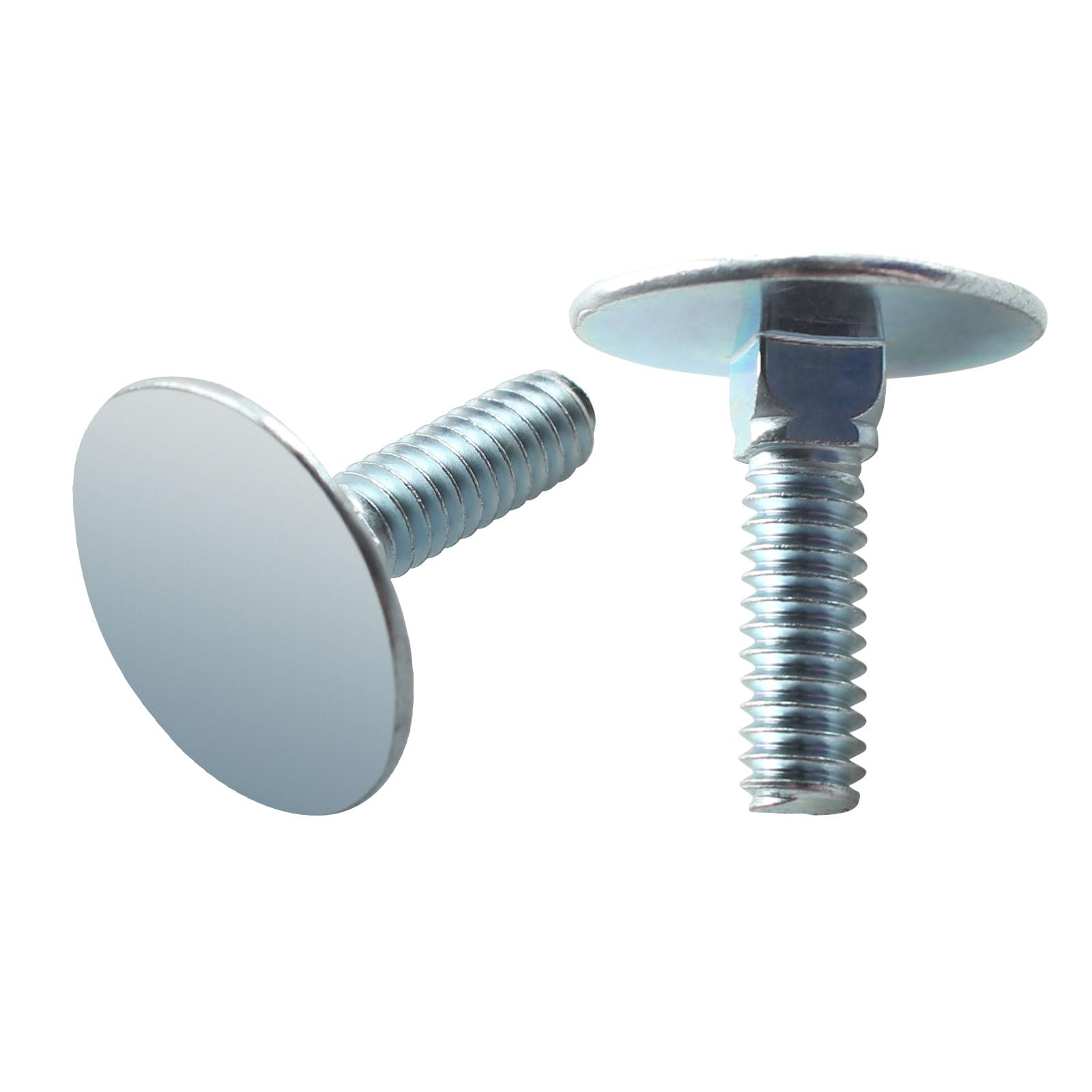 Photo 1 of 10 Pcs 014973239619 Elevator Bolts, 1/4-20 x 1 Flat Head Bolt, Zinc - Rust Resistant