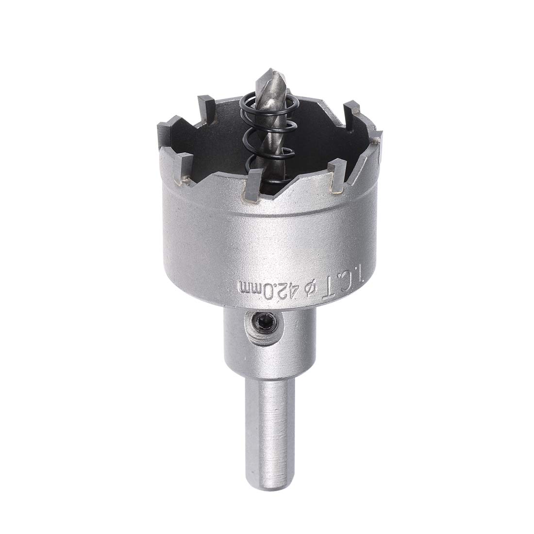 Sourcingmap 42mm Carbide Hole Cutter, Hole Saws for 0.5mm-3mm Stainless Steel 5mm Metal Sheet