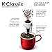 Keurig K-Classic Coffee Maker, Single Serve K-Cup Pod Coffee Brewer, 6 to 10 Oz. Brew Sizes, White