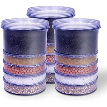 5-Stage Replacement Mineral Filter Cartridge for Zen Countertop & Water Coolers (Set of 3)