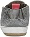 Robeez Baby Old School Mickey Crib Shoe, Old School Mickey Charcoal, 6-12 Months M US Infant
