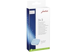 RBJNGMYY Descaling Tablets for All Jura Machines or Automatic Coee Centers (9 tablets)