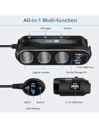 Adaptador de mechero USB cargador de coche