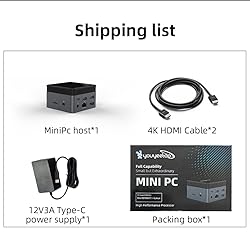 WayPonDEV BY51 Intel Alder Lake N100 Mini