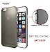 TOZO I1212 0.35mm Ultra-Thin Lightweight Hard Protect Back Cover Bumper Semi-transparent for for iPhone 6S/6 4.7 inch - Matte White