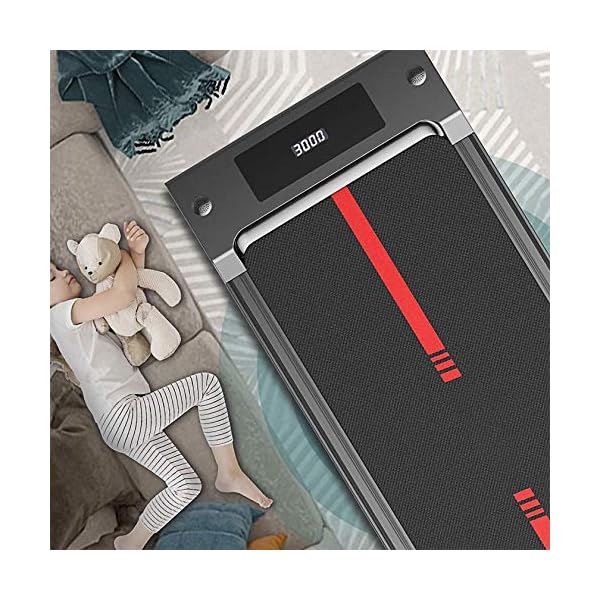 Gululu Electric Foldable Treadmill, Bluetooth Treadmill, Home Office Treadmill, Mute Walking Treadmill