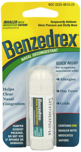 Benzedrex Nasal Decongestant Inhaler (Pack of 3), Health Care Stuffs