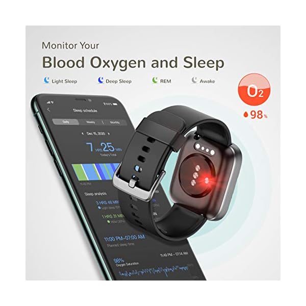 Letsfit-IW1-Smart-Watch-14-Inch-Touch-Screen-Fitness-Trackers-for-Women-Men-Heart-Rate-Monitor-Blood-Oxygen-Saturation-IP68-Waterproof-Pedometer-Smartwatch-Compatible-with-iPhone-Android Letsfit IW1 Smart Watch, 1.4 Inch Touch Screen Fitness Trackers for Women Men, Heart Rate Monitor & Blood Oxygen…