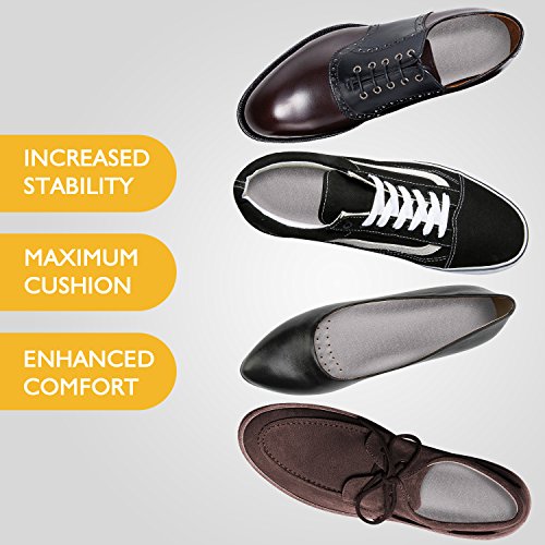 Shoe Insoles Memory Foam Insoles Breathable Shock Absorbent Orthotic Insoles Best Insoles for Women (US Women: 5.5-6.5) - Thumbnail 6