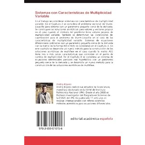 Sistemas con Características de Multiplicidad Variable: Métodos Asintóticos (Spanish Edition)